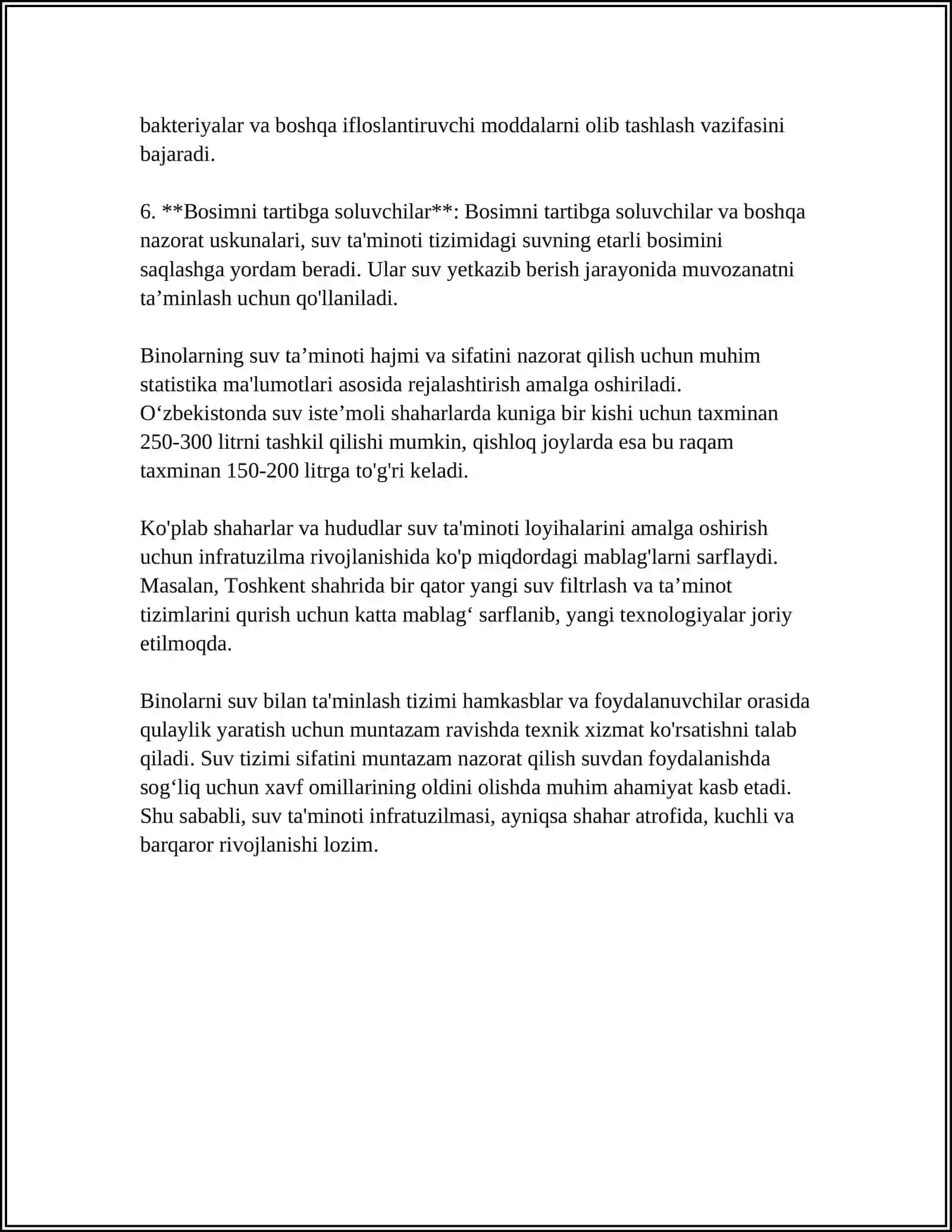 BINOLARNING OQAVA SUV TIZIMI 4