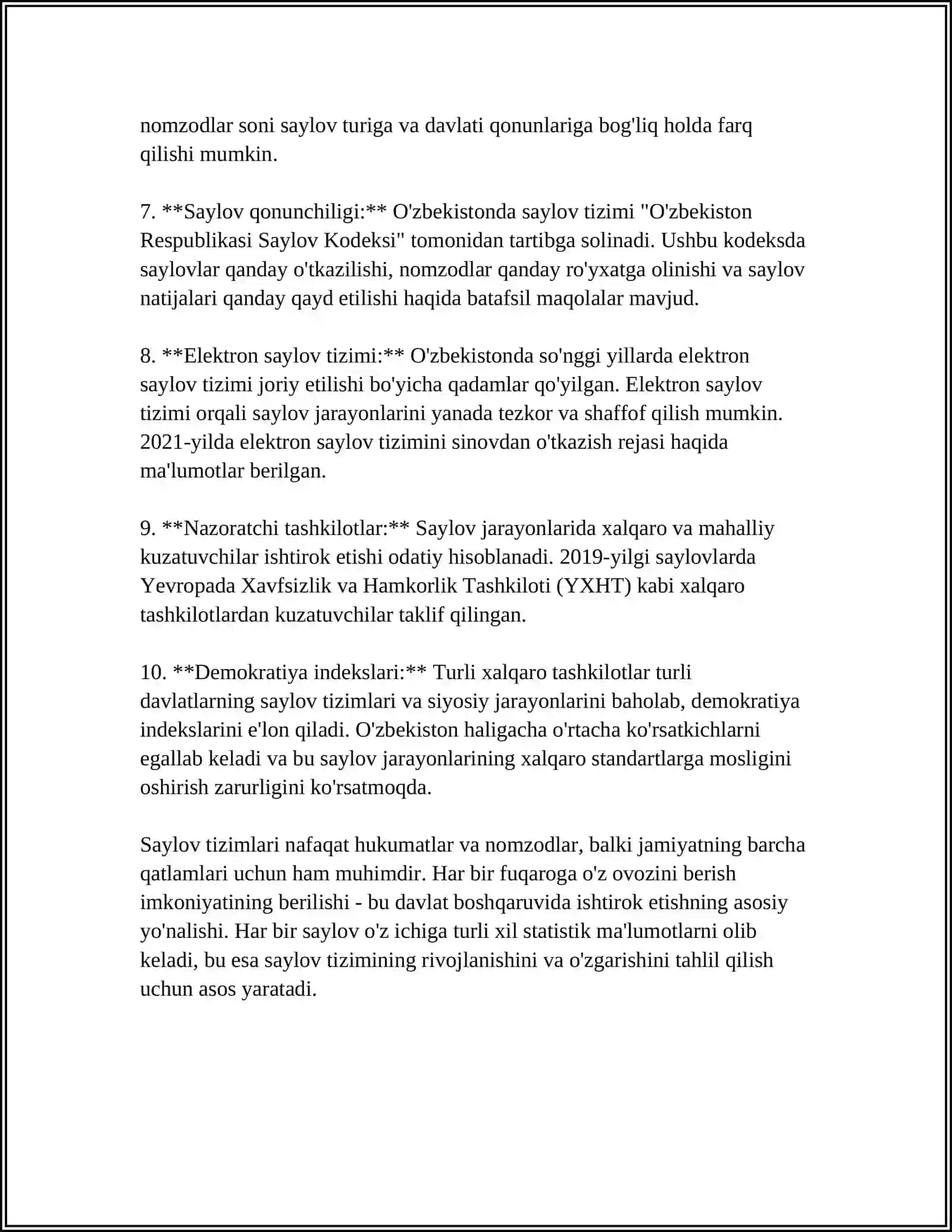 MUSTAQIL ISH 4