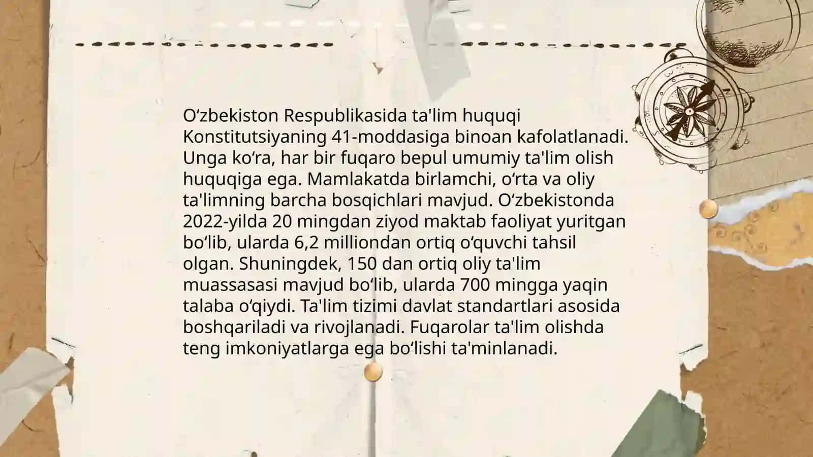 O‘zbekistonda inklyuziv ta'limning me‘yoriy huquqiy bazasini tashkil etish 4
