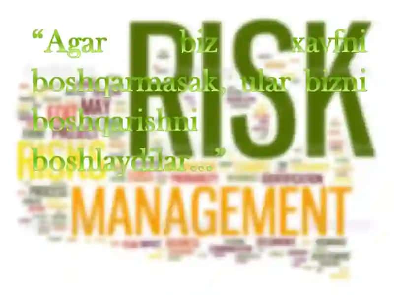 Innovatsion risklarni tahlil qilish va boshqarish 4