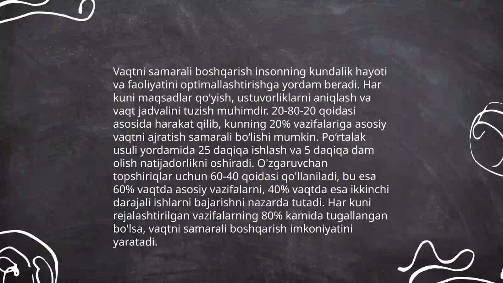 Shaxsiy boshqaruv usullari 4