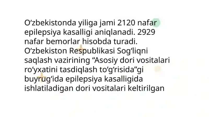 Epilepsiyaga qarshi dori vositalar 4