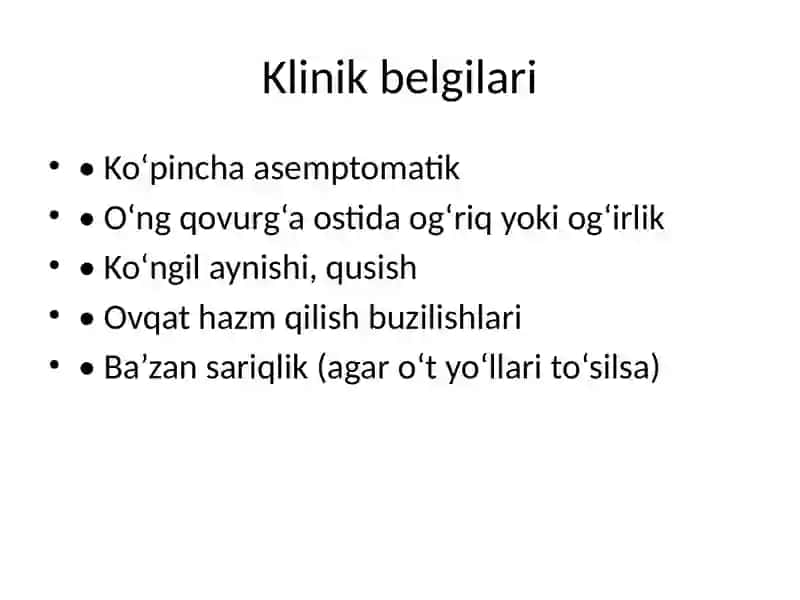 O‘t qopi polipozi 4
