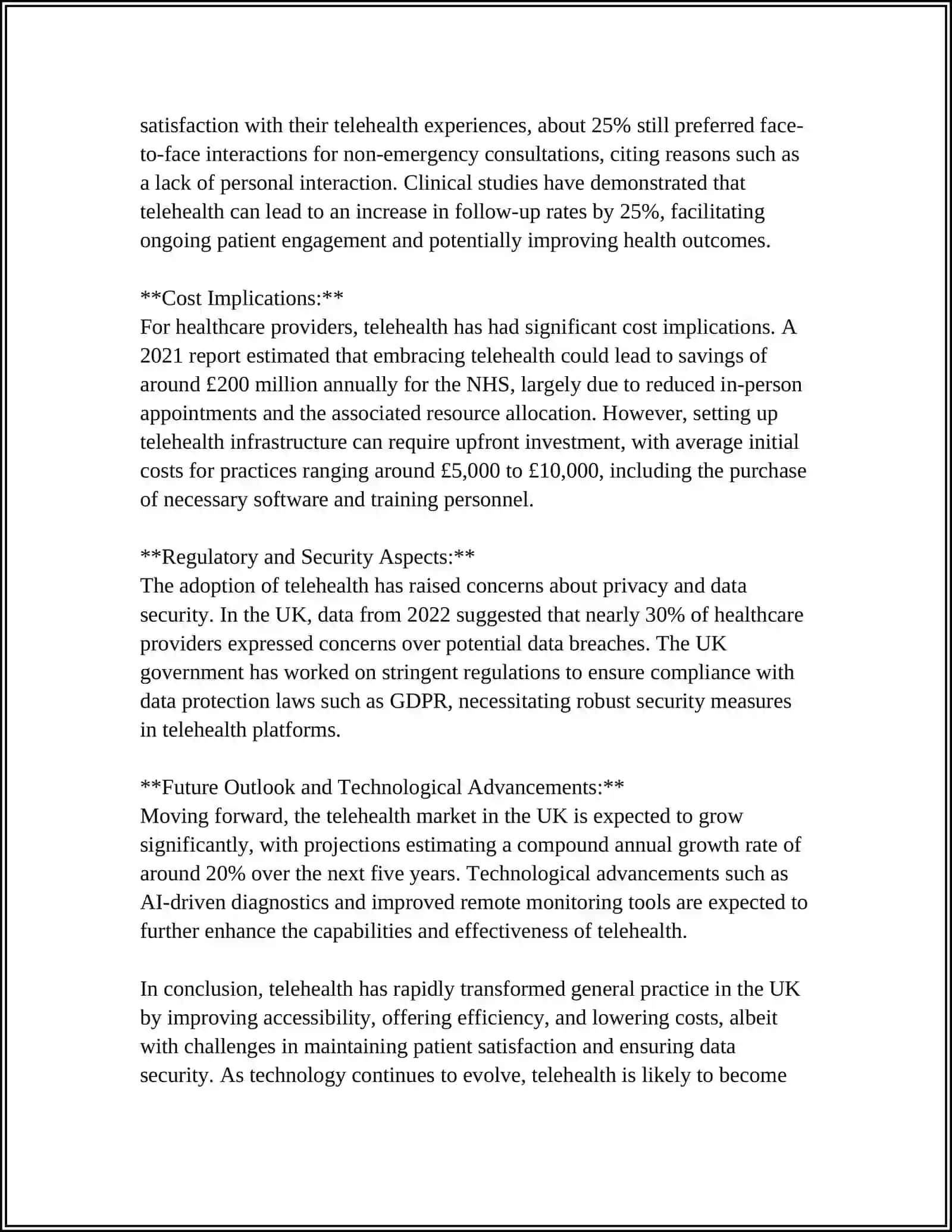 RESEARCH INTO GENERAL PRACTICE IN THE UK 4