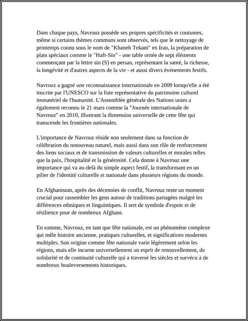 NAVROUZ - FETE NATIONALE 4