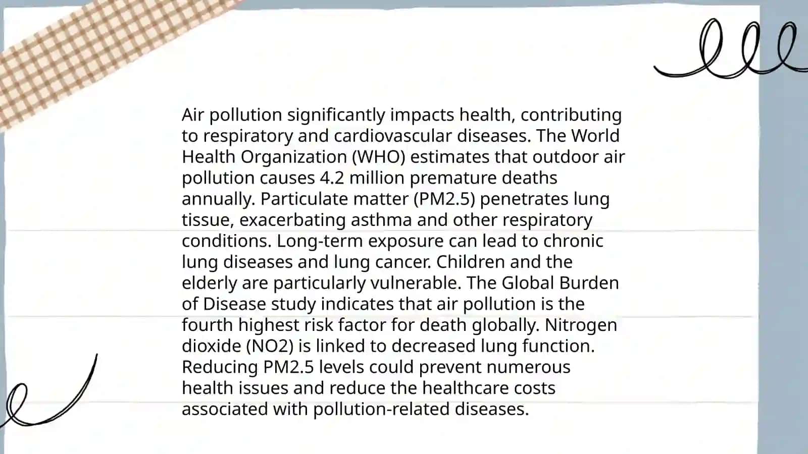 Air pollution water pollution and land pollution 4