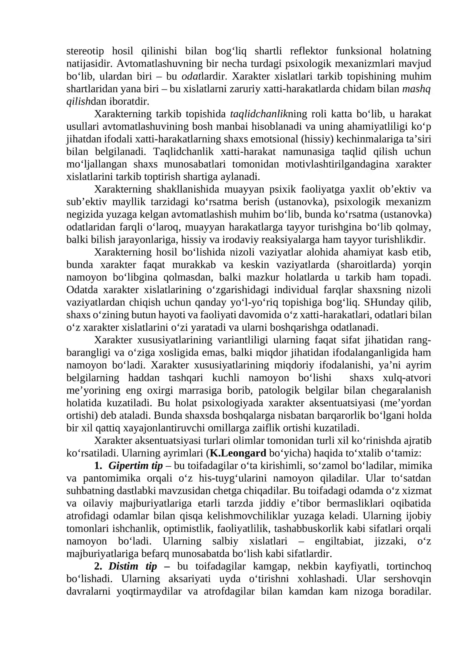 6-Mavzu. Xarakter va xarakterologiya 4