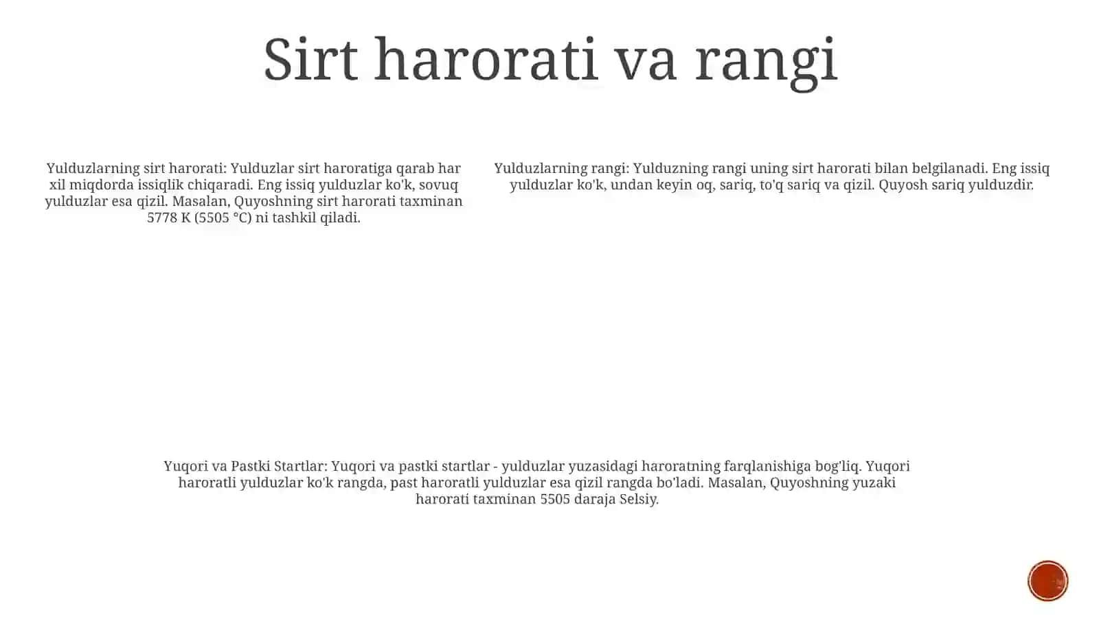 Yuqori VaPastkiStartlar 4