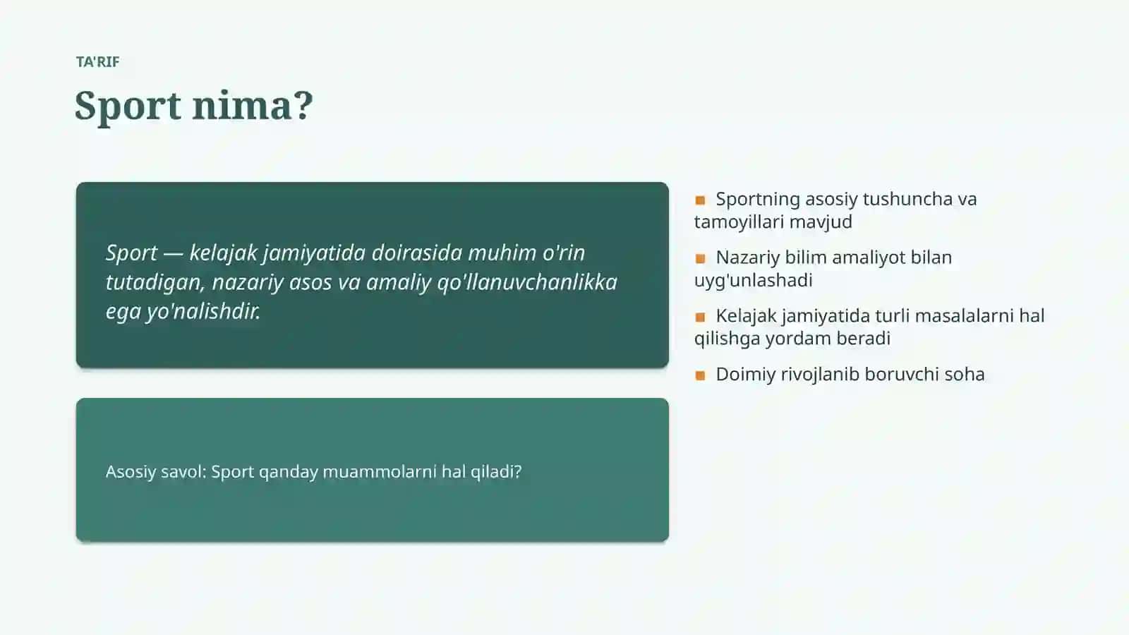 KELAJAK JAMIYATIDA 4