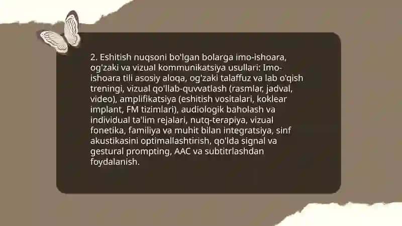 Sensor nuqsonli bolalarni inklyuziv taʼlim sharoitida oʻqitish va tarbiyalash 4