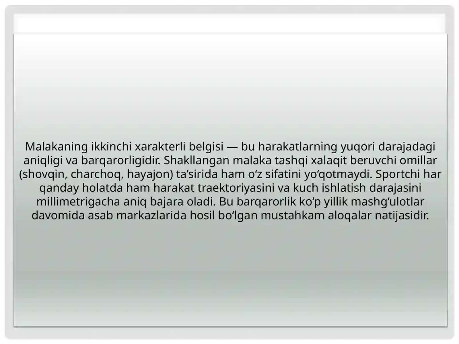 Harakat malakasi 4