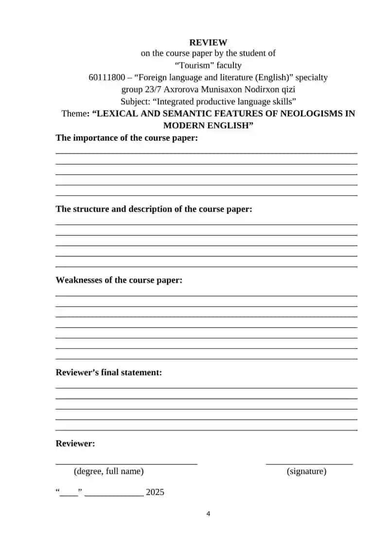 Gender-based vocabulary in professions and social roles 4