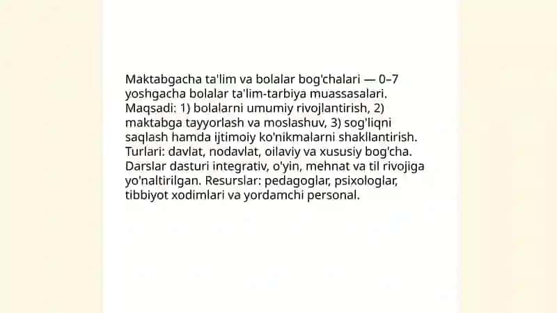 O'zbekiston Respublikasi talim tizimi 4