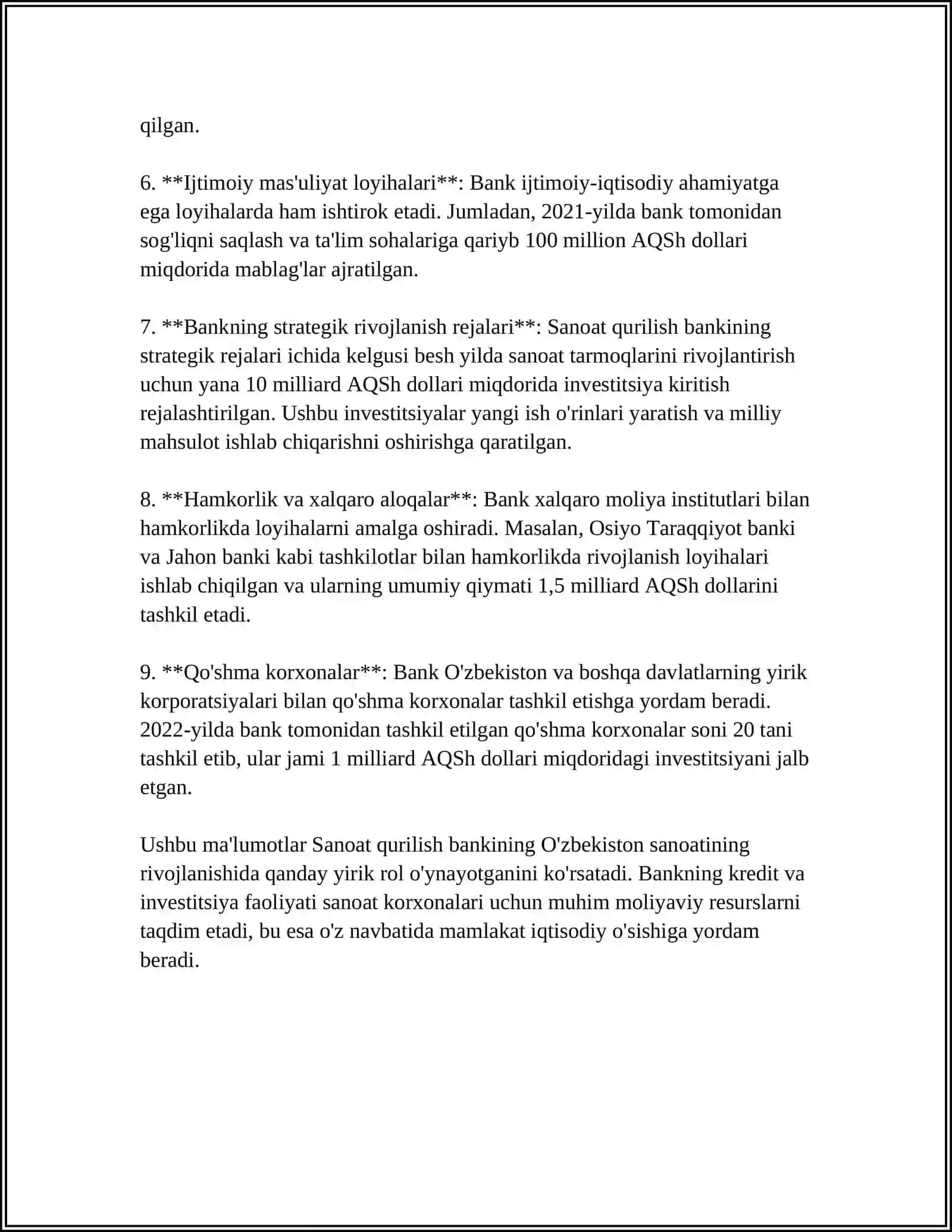 SANOAT QURILISH BANK 4