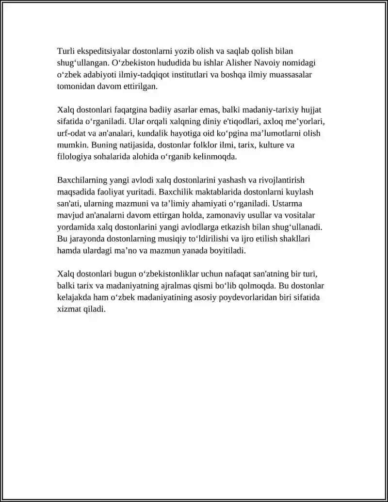 Xalq Dostonlari va Baxchilik Maktablari 4