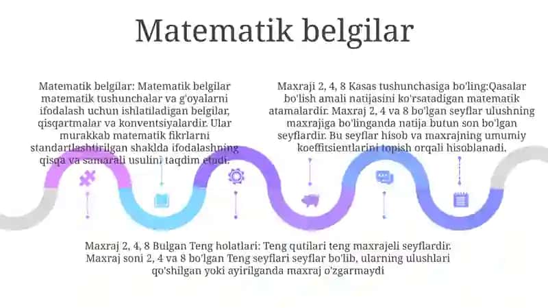 Maxraji 2,4,8 Bòlgan Kasalar Tushunchasi 4