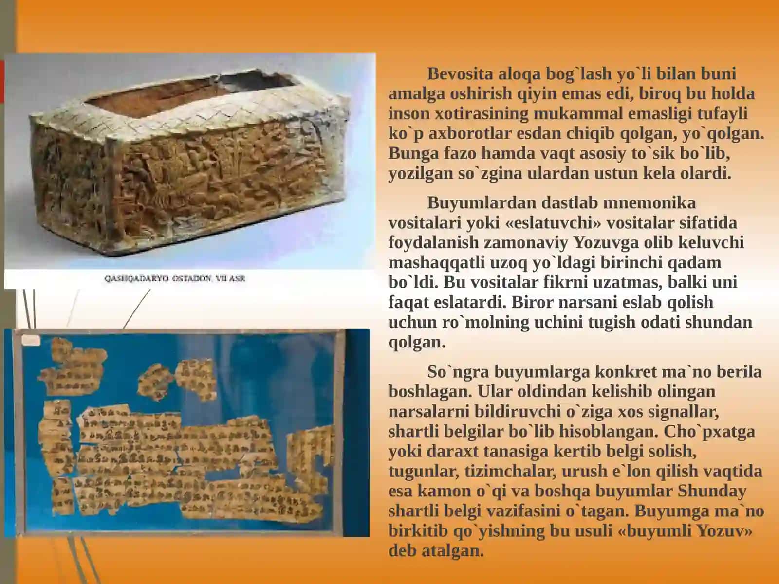 O'zbek tilining yozuv tizimlari taraqqiyoti 4