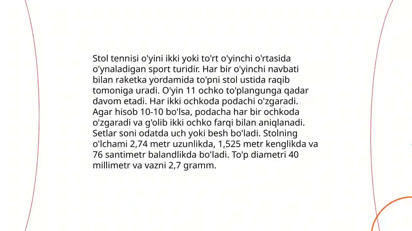 Stol tennisi tarixi 4