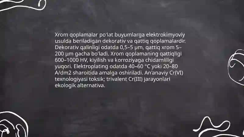 Tsink bilan galvanizatsiya 4