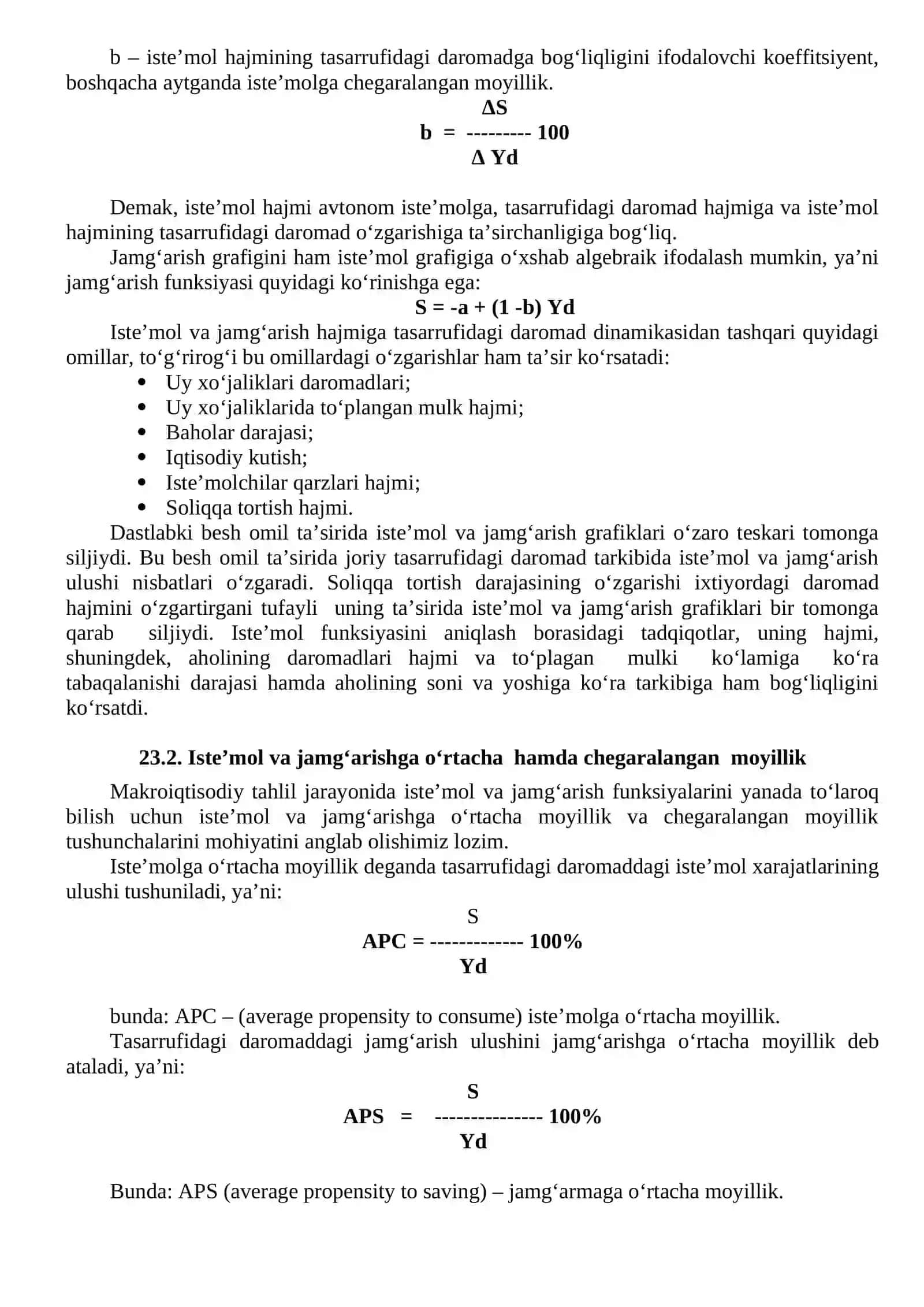 ISTE’MOL VA JAMGʻARISH FUNKSIYALARI 4