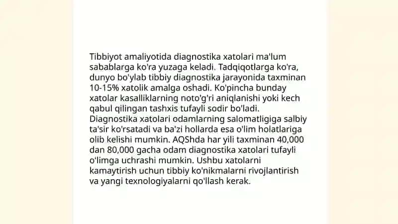 Hozirgi zamon tibbiyotida yatrogeniya muammolari 4