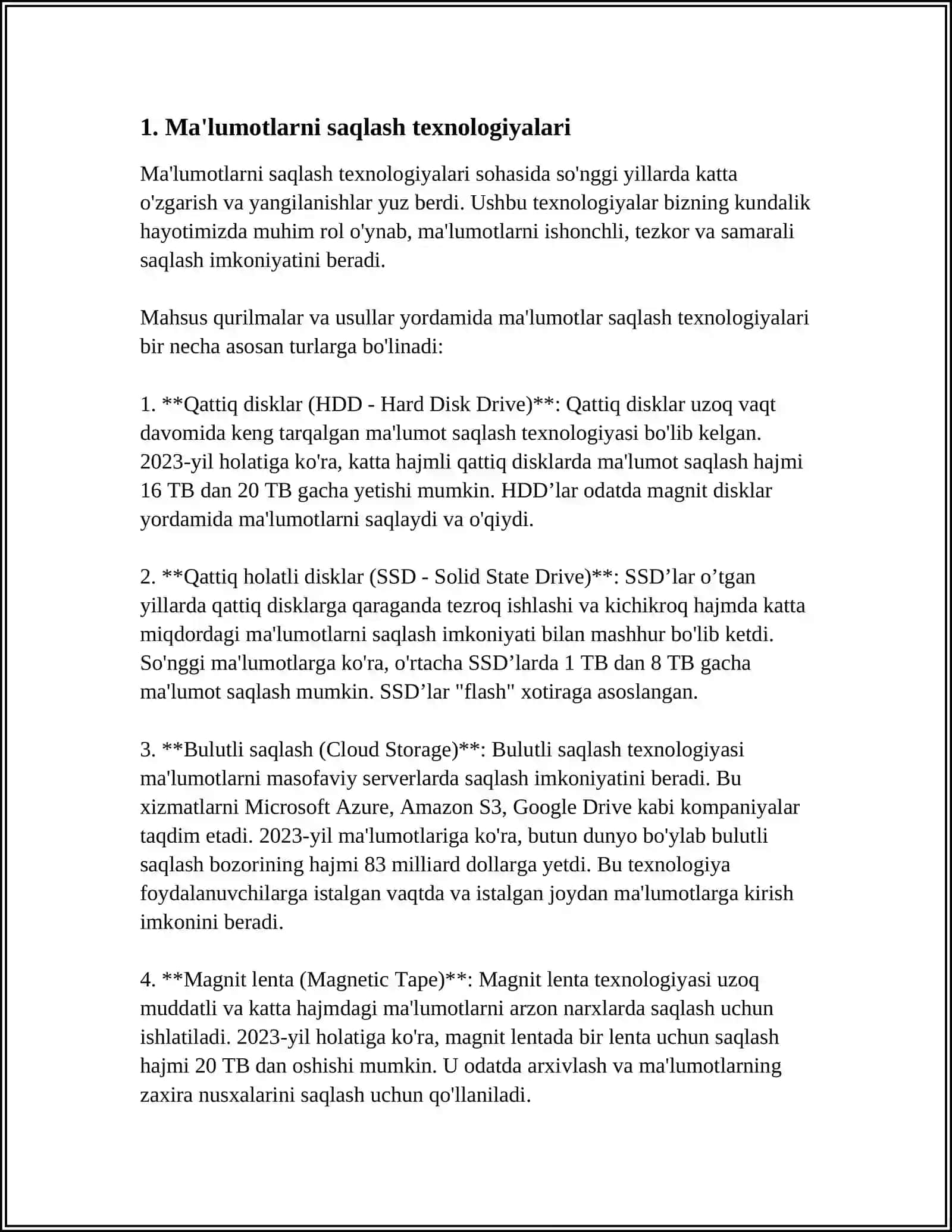 SOZLASH USULLARI AMALGA OSHIRISH MAʼLUMOTLARNI DISKLAR VA FLESHKAGA KOʻCHIRISH USULLARI 4