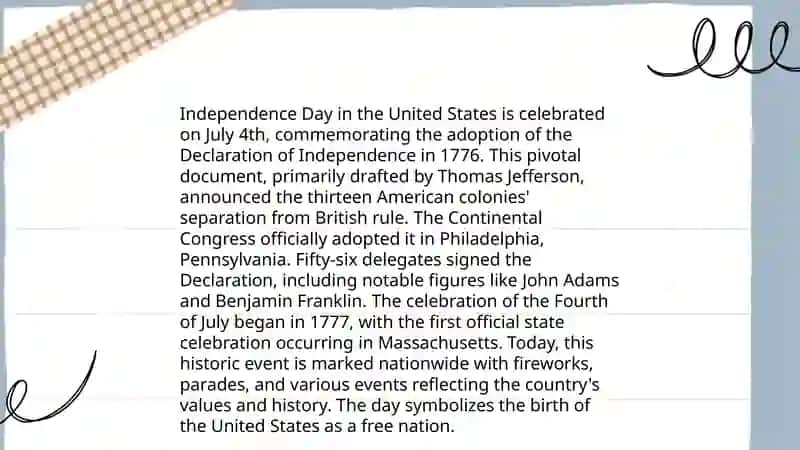 American holidays 4