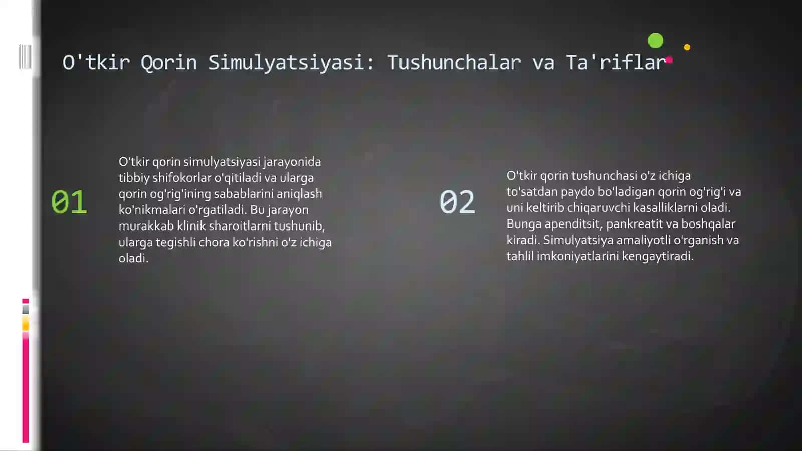 O’tkir qorinni simulyatsiya qiladigan kasalliklar 4