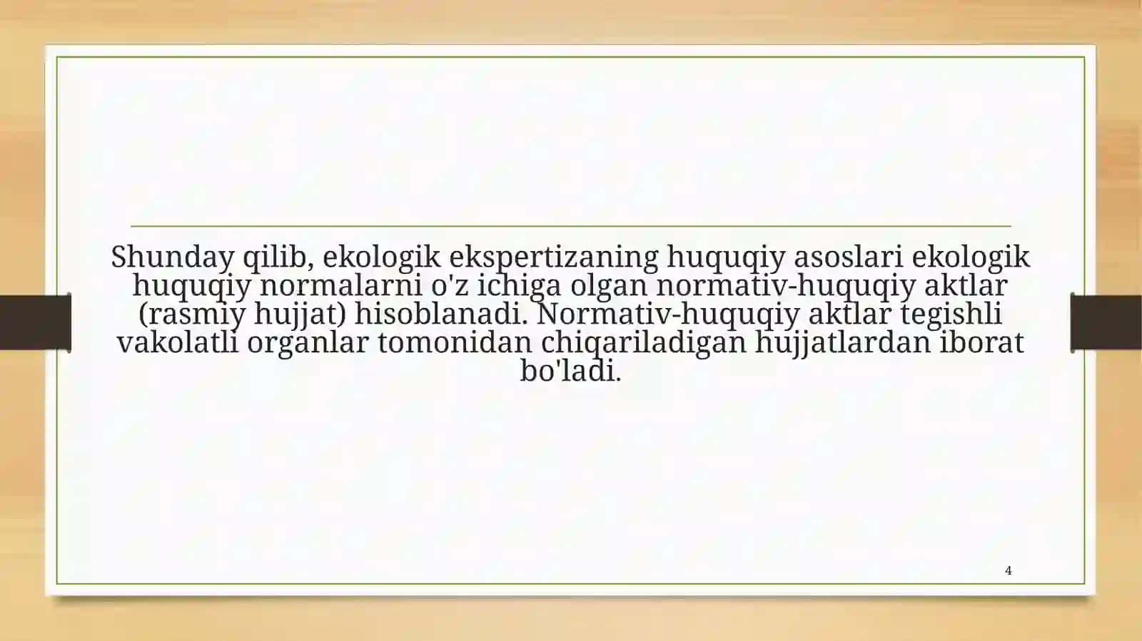 EKOLOGIK EKSPERTIZA 4