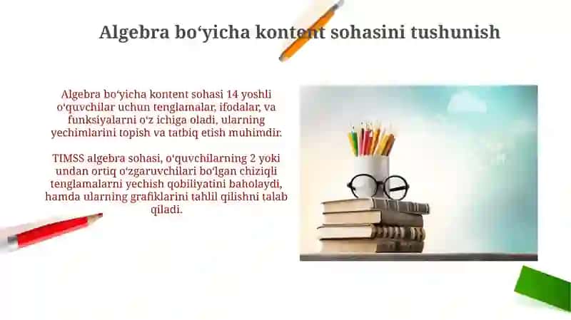 TIMSS xalqaro baholash dasturi 4