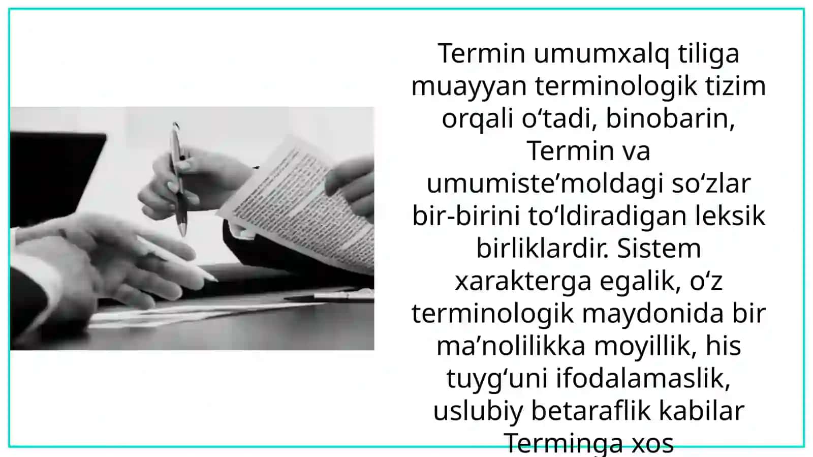 O‘zbek tilining izohli luģatida soha terminlarining ishlatilishi 4
