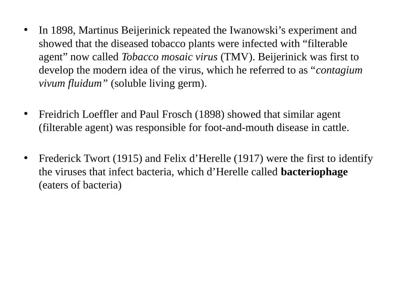 General Virology Lecture One 4