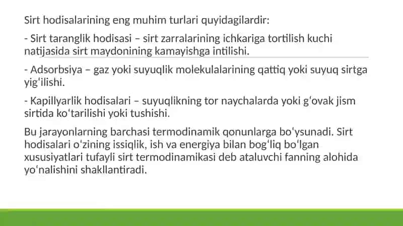 Sirttaranglik Termodinamikasi 4