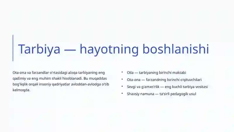 Tarbiya tushunchasi va uning maqsadi 4