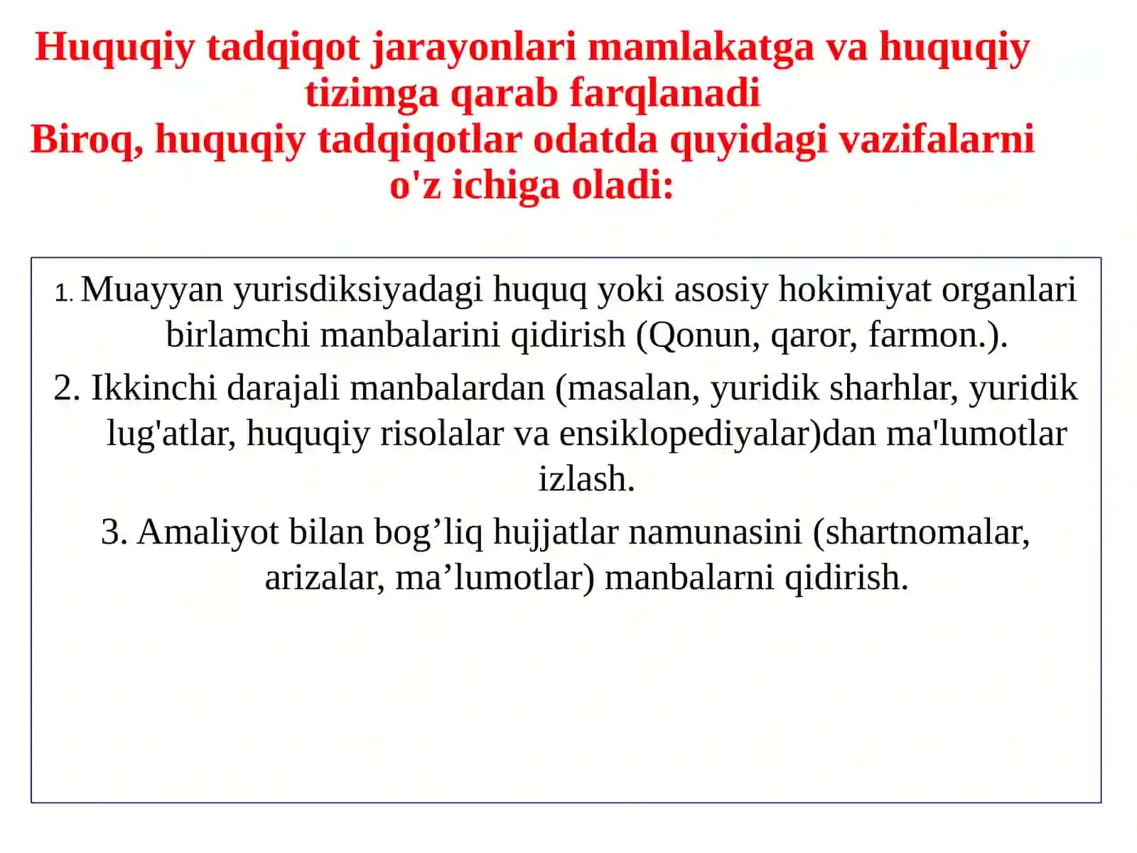 AXBOROTLARNI SARALASH, BAHOLASH VA ISHLATISH KO’NIKMALARI 4
