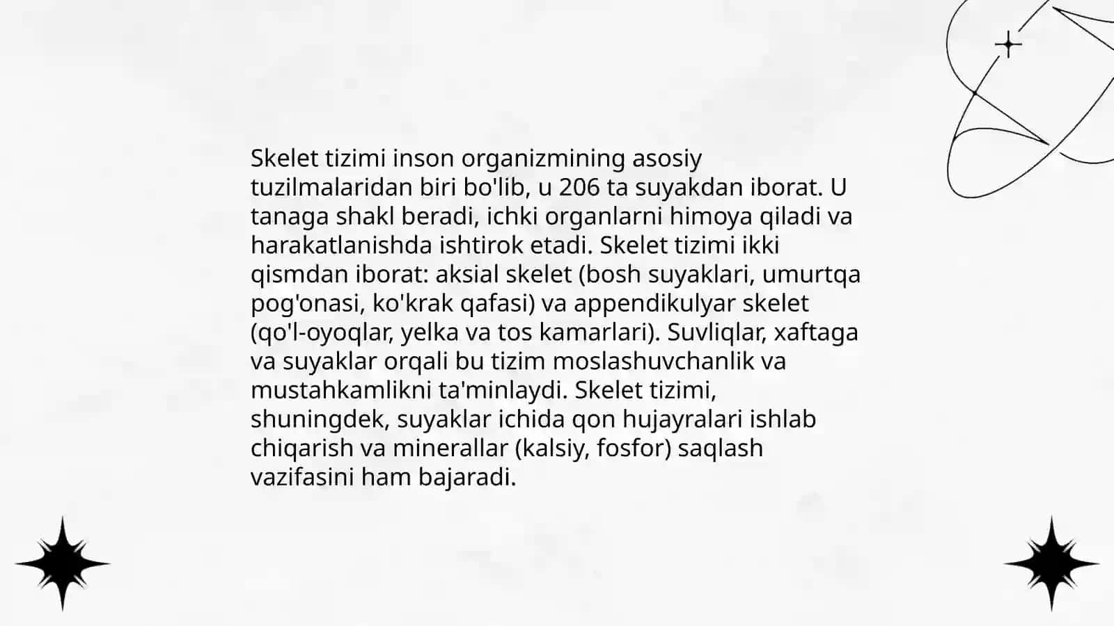 Odamlar tanasining anatomiyasi 4