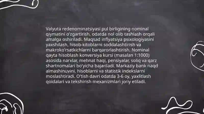 Pul Islohotlari 4