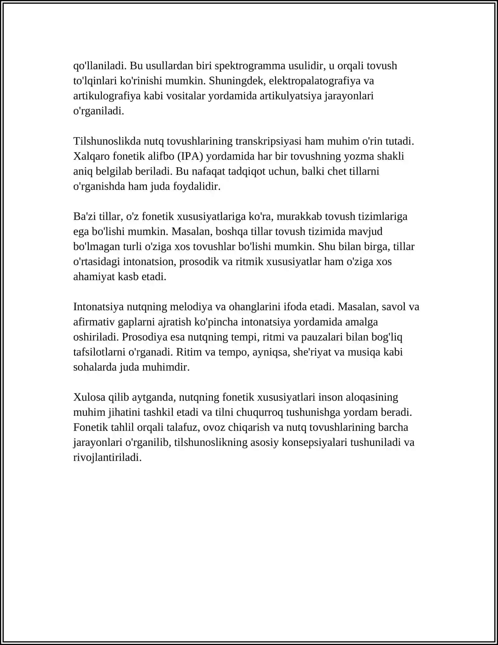NUTQNING ASOSIY SIFATLARI, XUSUSIYATLARI 4