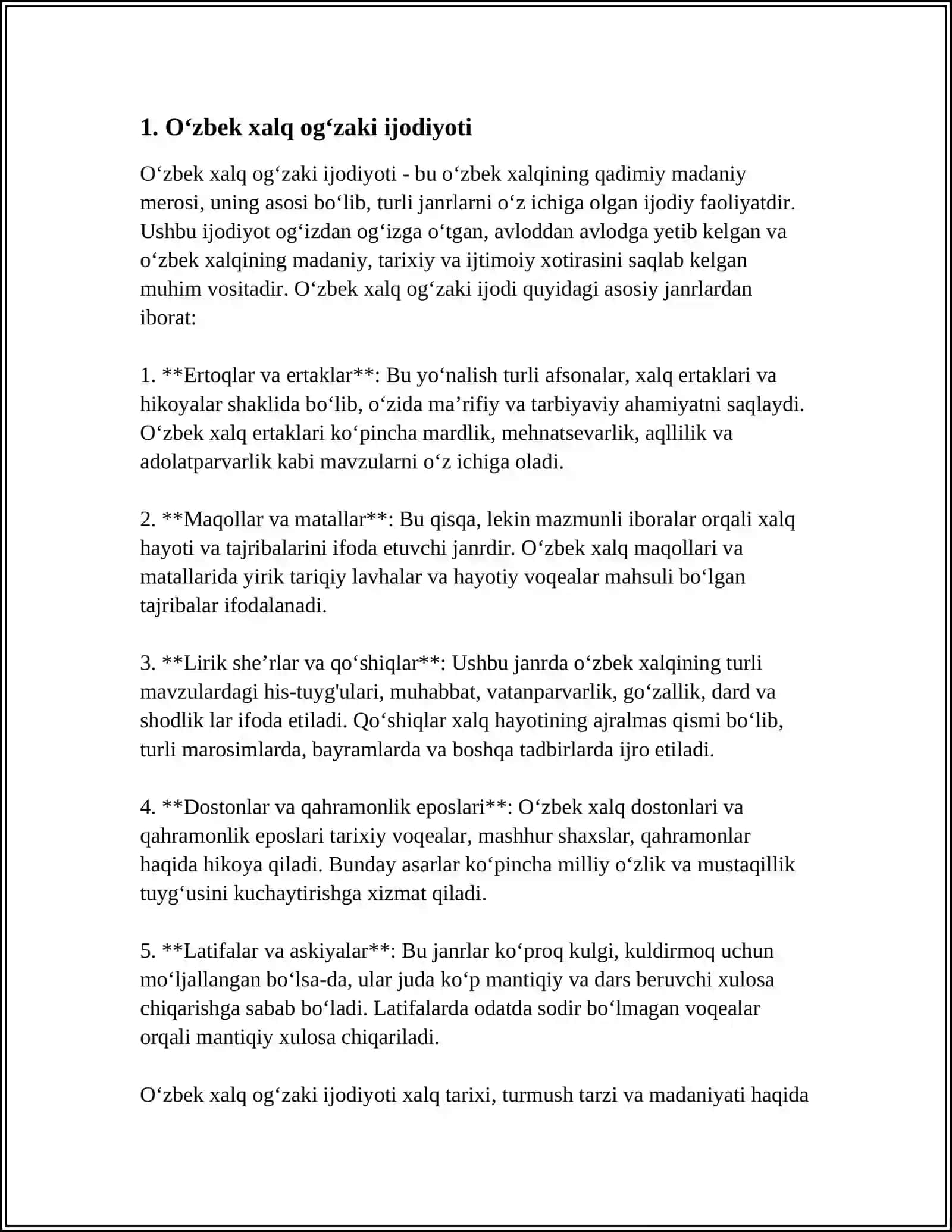 O‘zbek Folklorshunosligi 4