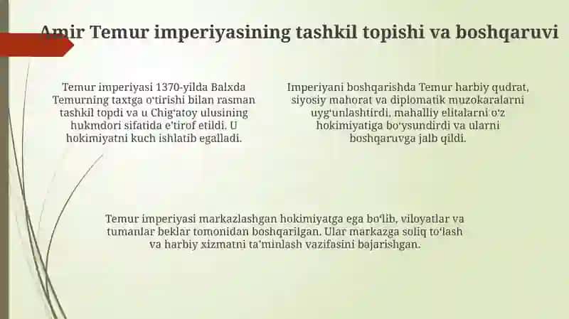 Amir Temur Buyuk davlat arbobi 4