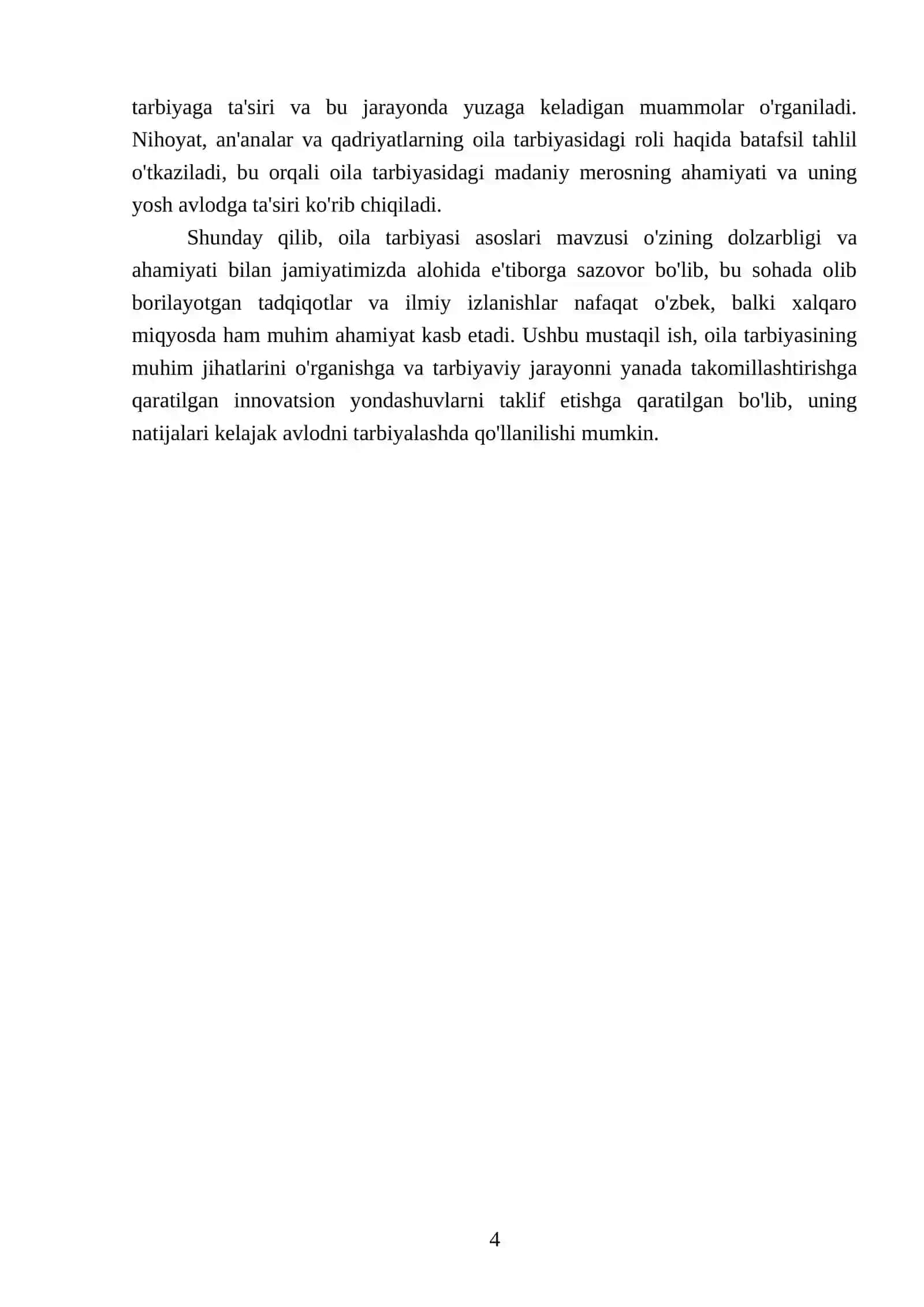 Oila Tarbiyasi Asoslari 4