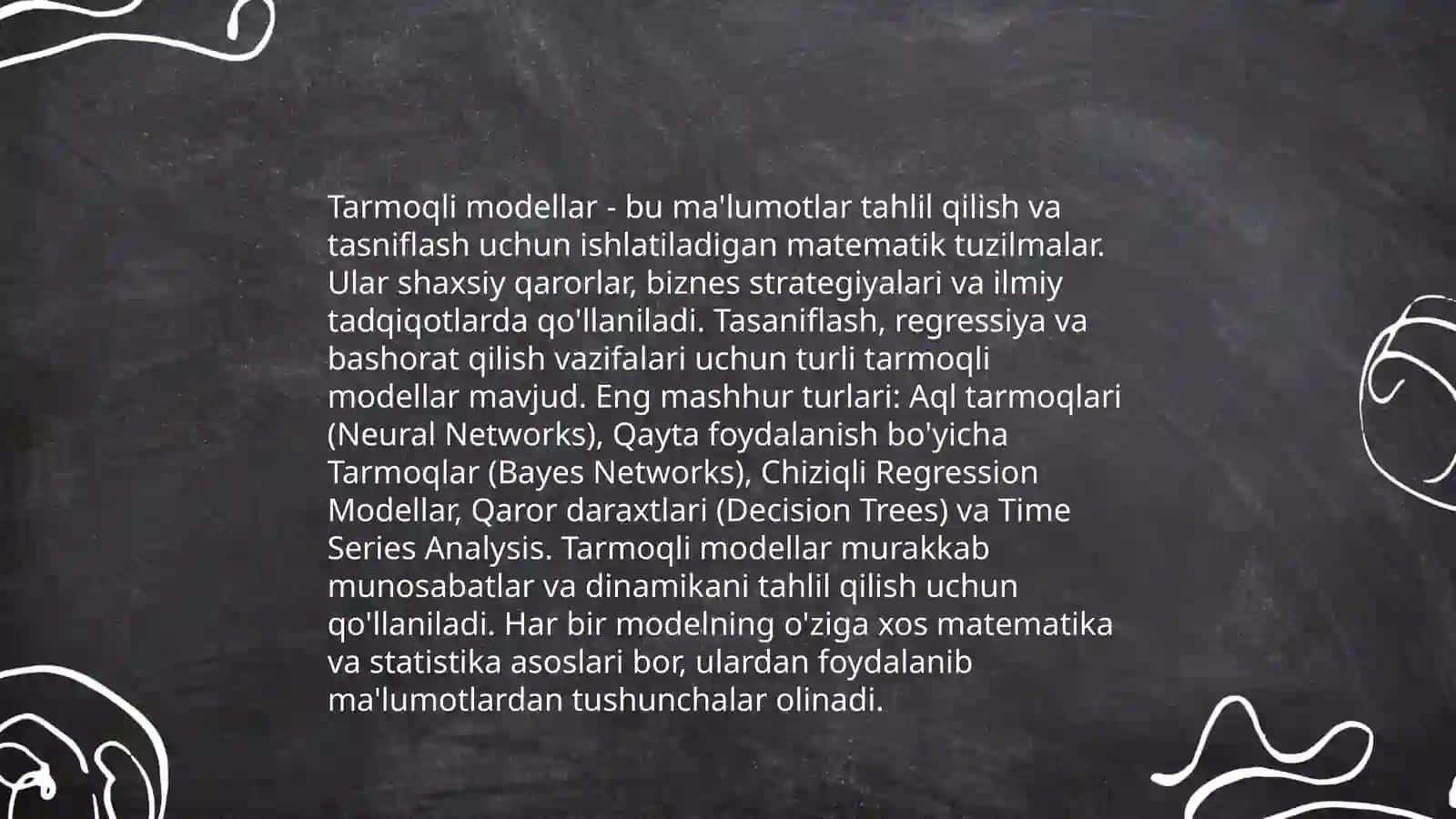 qurilishda tarmoqli modellar 4