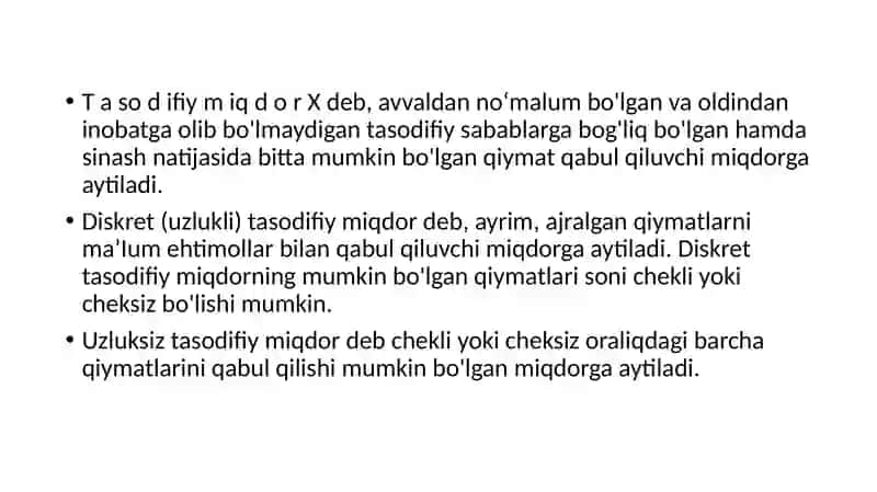 Statistiktushunchalar 4