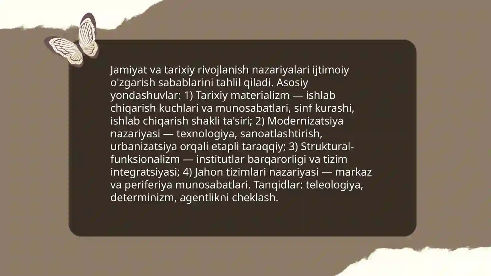 Jamiyat falsafasi 4