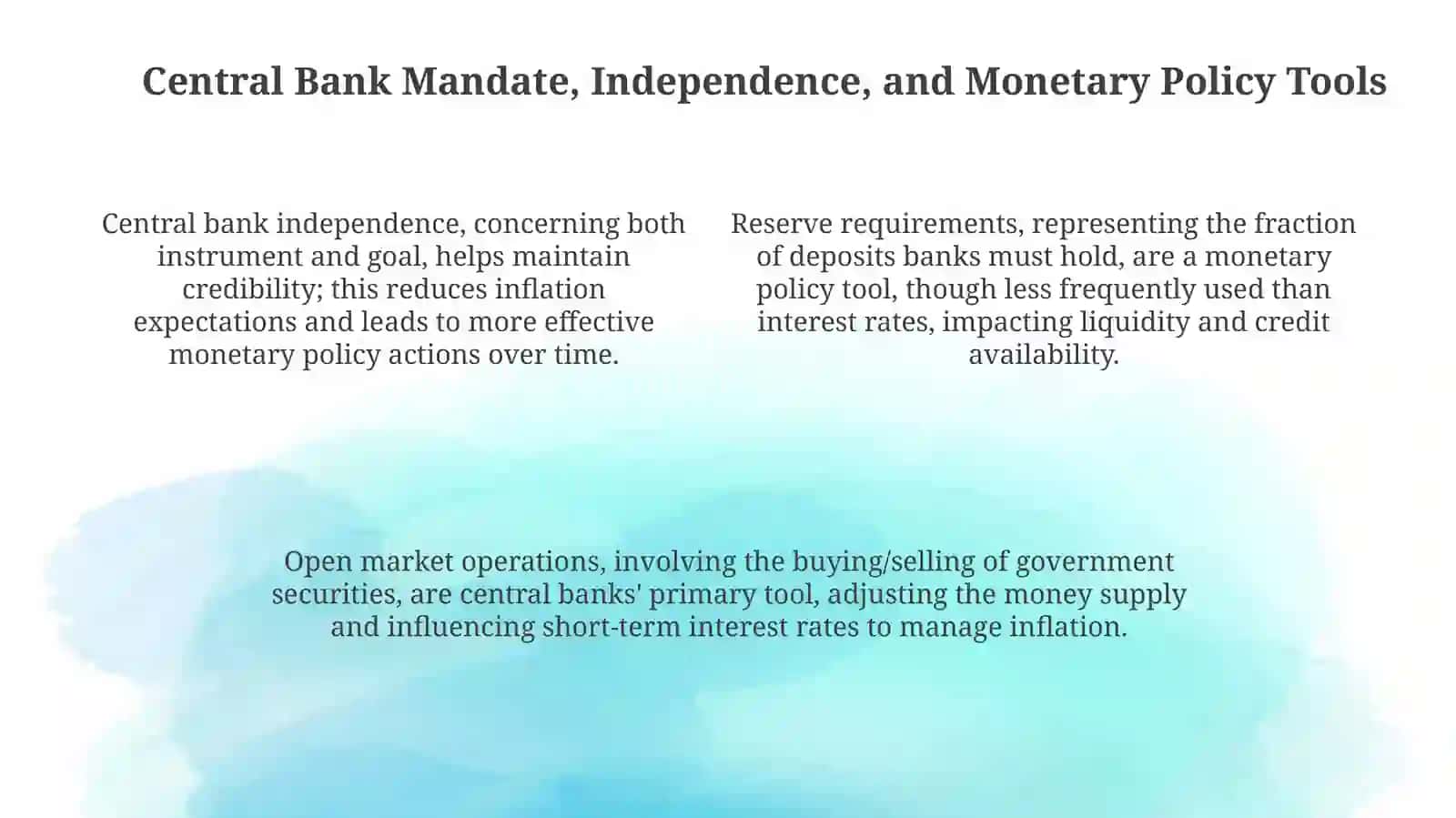 Inflation Control: Analysis of Central Bank's Monetary Policy and Price Stability 4