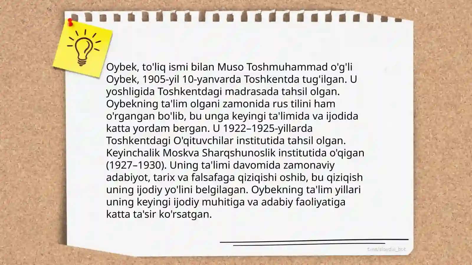 Oybek hayoti va ijodi 4