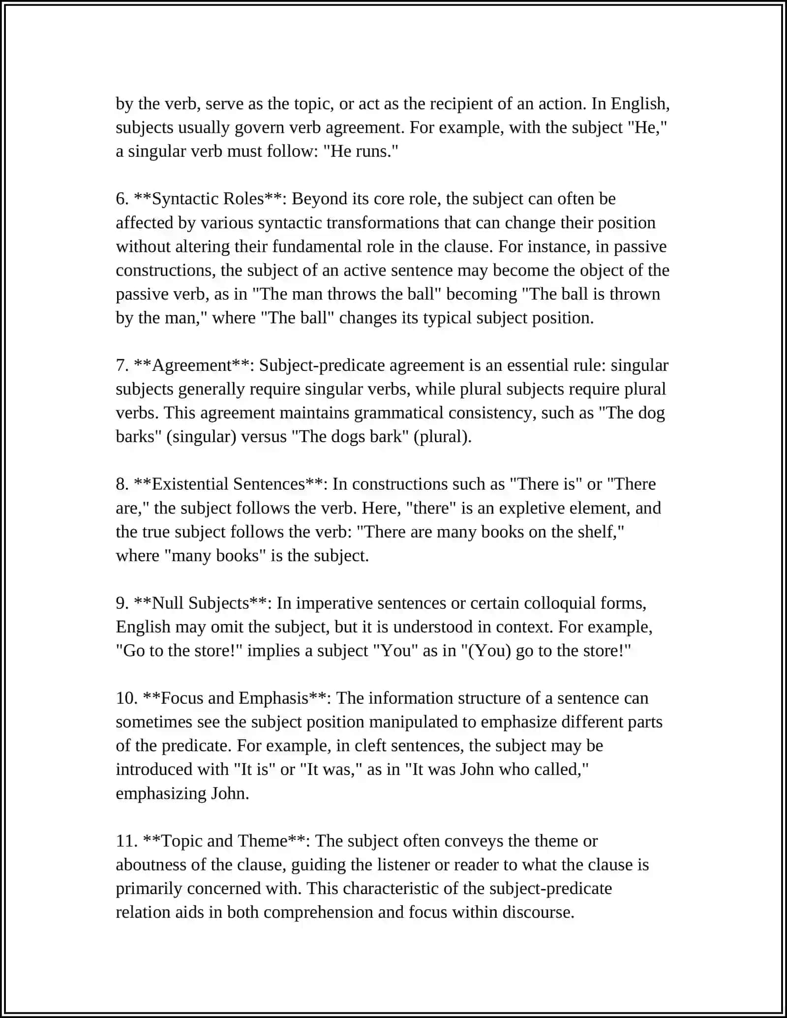 TYPES OF SYNTACTIC RELATIONS 4