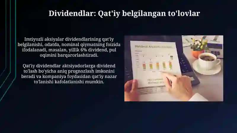 Imtiyozli aksiyalarning asosiy xususiyatlari 4