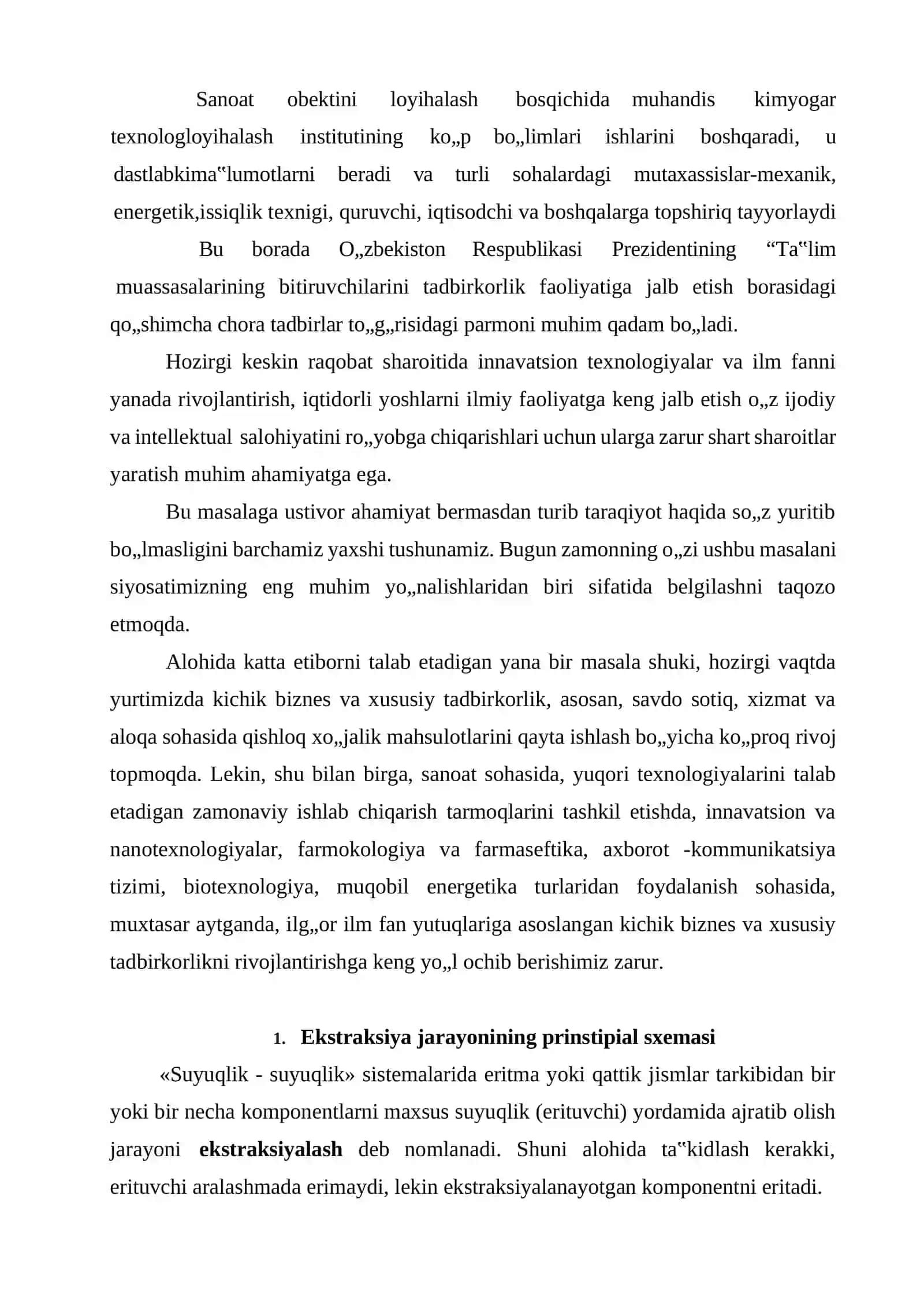 Organik sintez korxonalari loyihalash asoslari 4