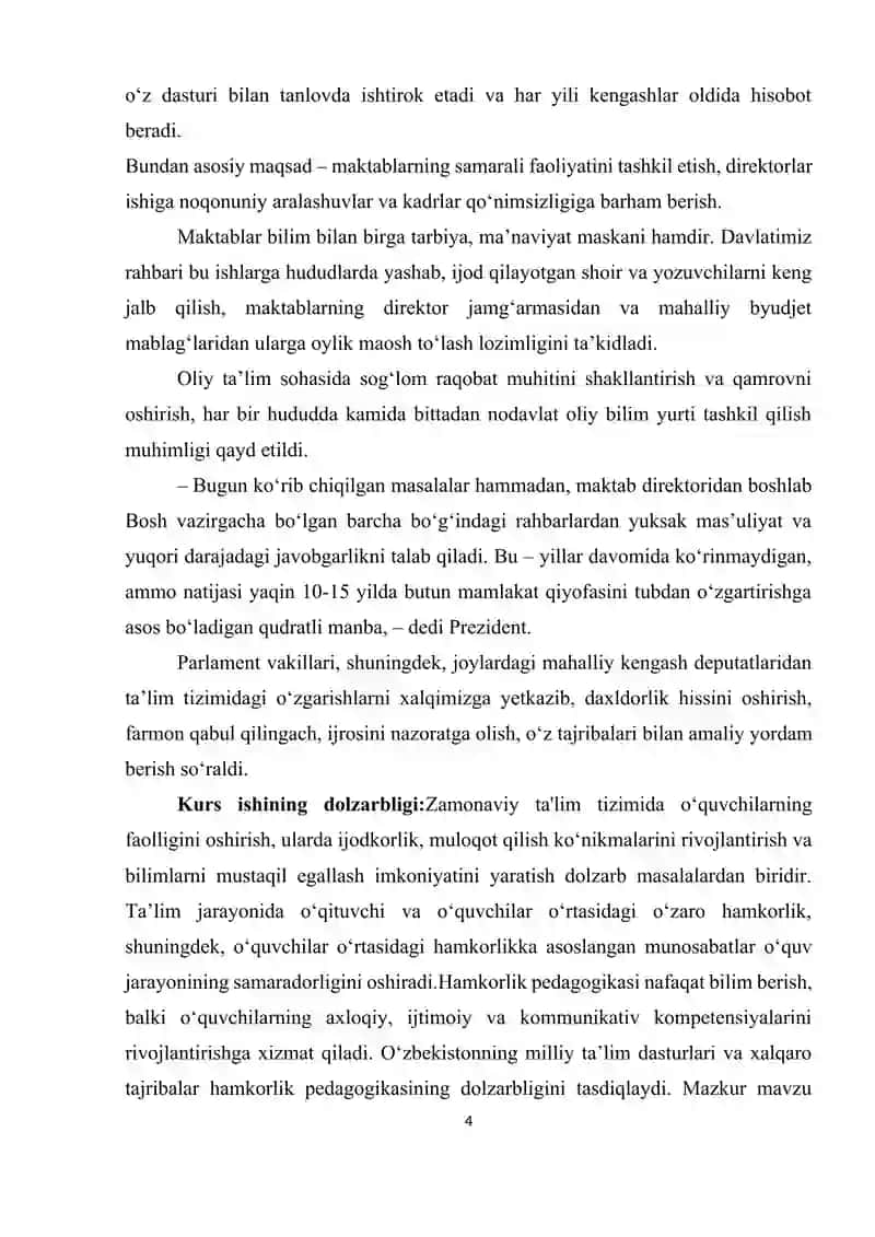HAMKORLIK PEDAGOGIKASINING KONSEPTUAL G‘OYALARI 4